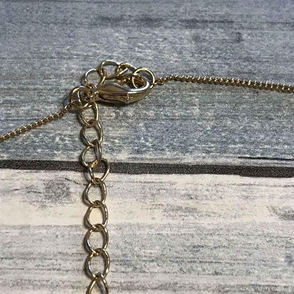 Coin Necklace Gold Tone‎ 18